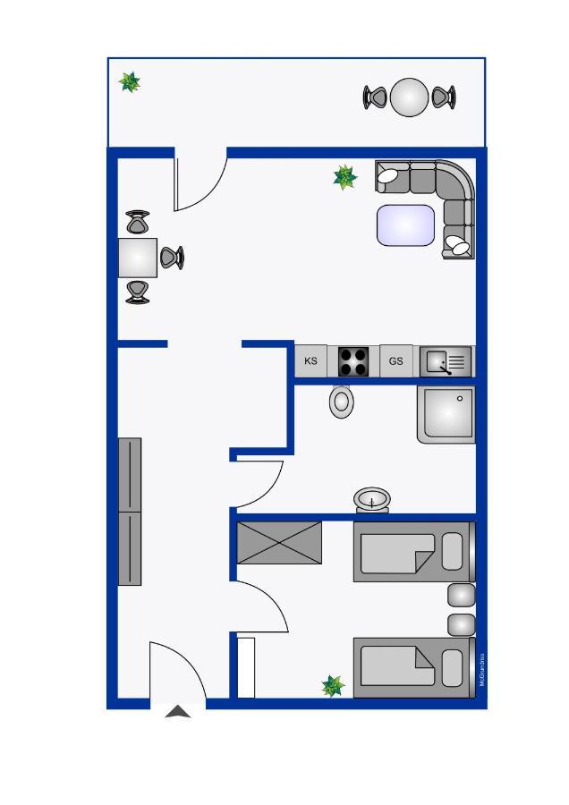 Ferienwohnung Beeke Wyk auf Foehr Ngoại thất bức ảnh